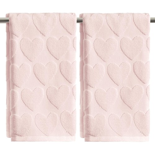Handtücher baumwolle rosa - handtücher,