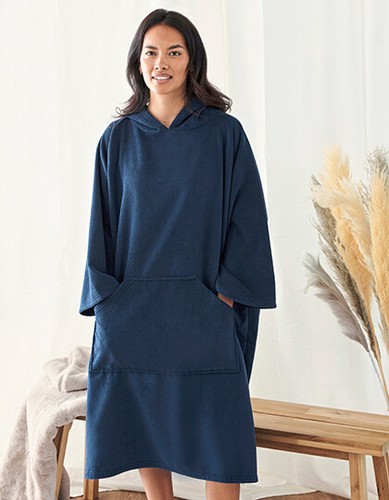 Frottee poncho erwachsene - frottee,