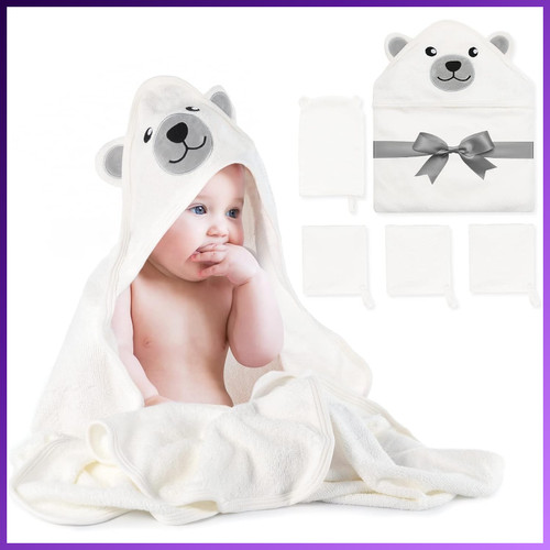 Bambus baby badetücher set - badetücher,