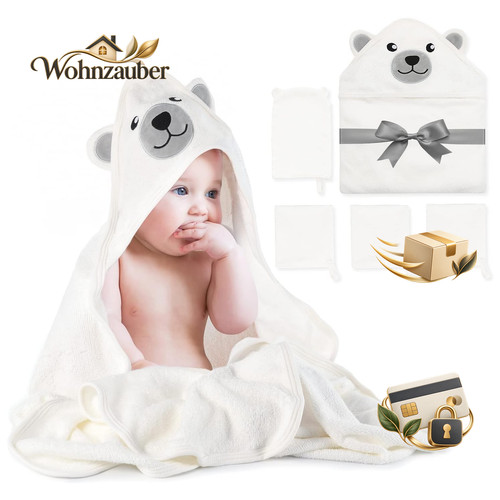 Baby badetücher set 5er - badetücher,