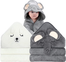 2Pack Baby Handtücher Kapuze
