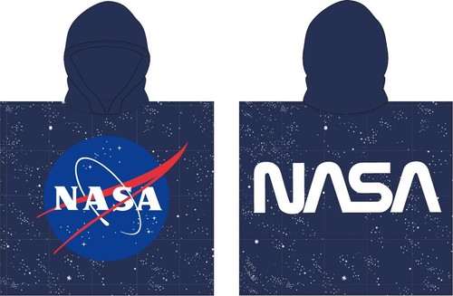 Nasa badeponcho mit kapuze - mit,