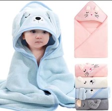 Baby-Badetücher mit Kapuze