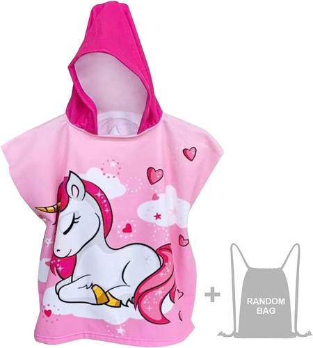 Badeponcho mit kapuze kind - badeponcho,