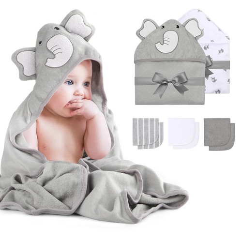Baby badetuch set kapuze - badetuch,