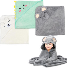 3 Stück Kapuzenhandtuch Baby