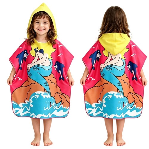 Kinder badetuch mit kapuze - badetuch,
