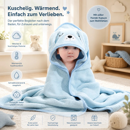 Cartoon tier baby badetücher - cartoon-tier, baby-badetücher